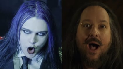 KORN's JONATHAN DAVIS Featured In KIM DRACULA's New Video '70 Thorns'